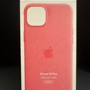 Apple iPhone 15 Plus Silicone Case - Pink